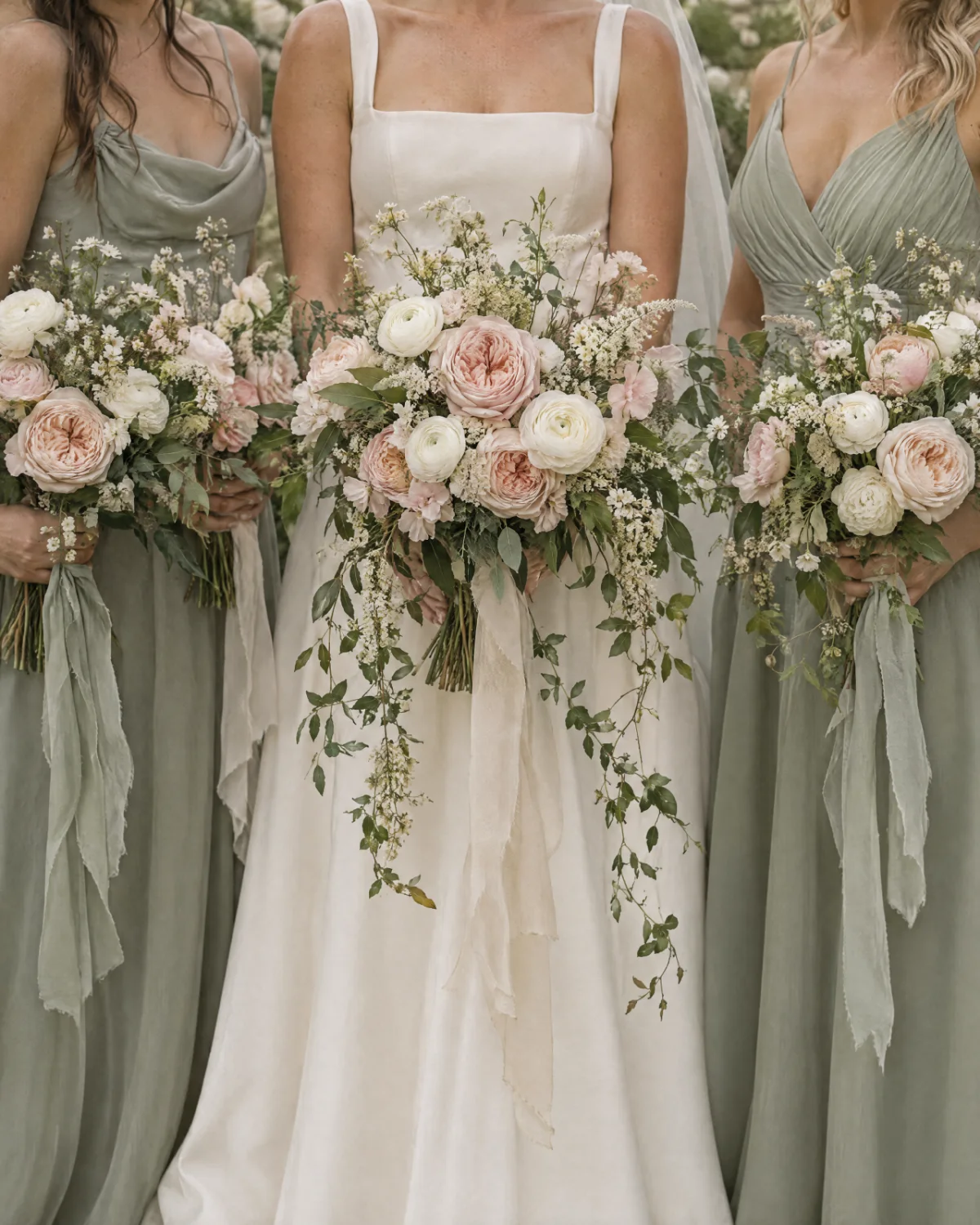 Bridal party florals